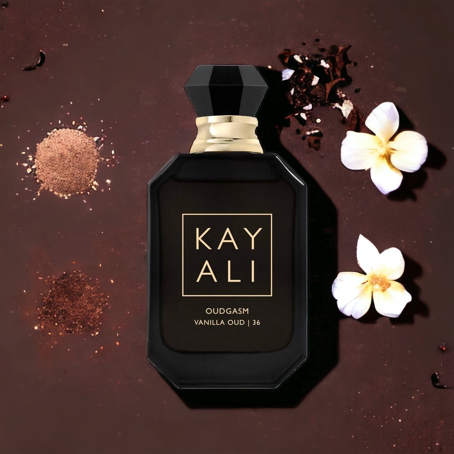 kayali oudgasm vanilla oud fragrance sample