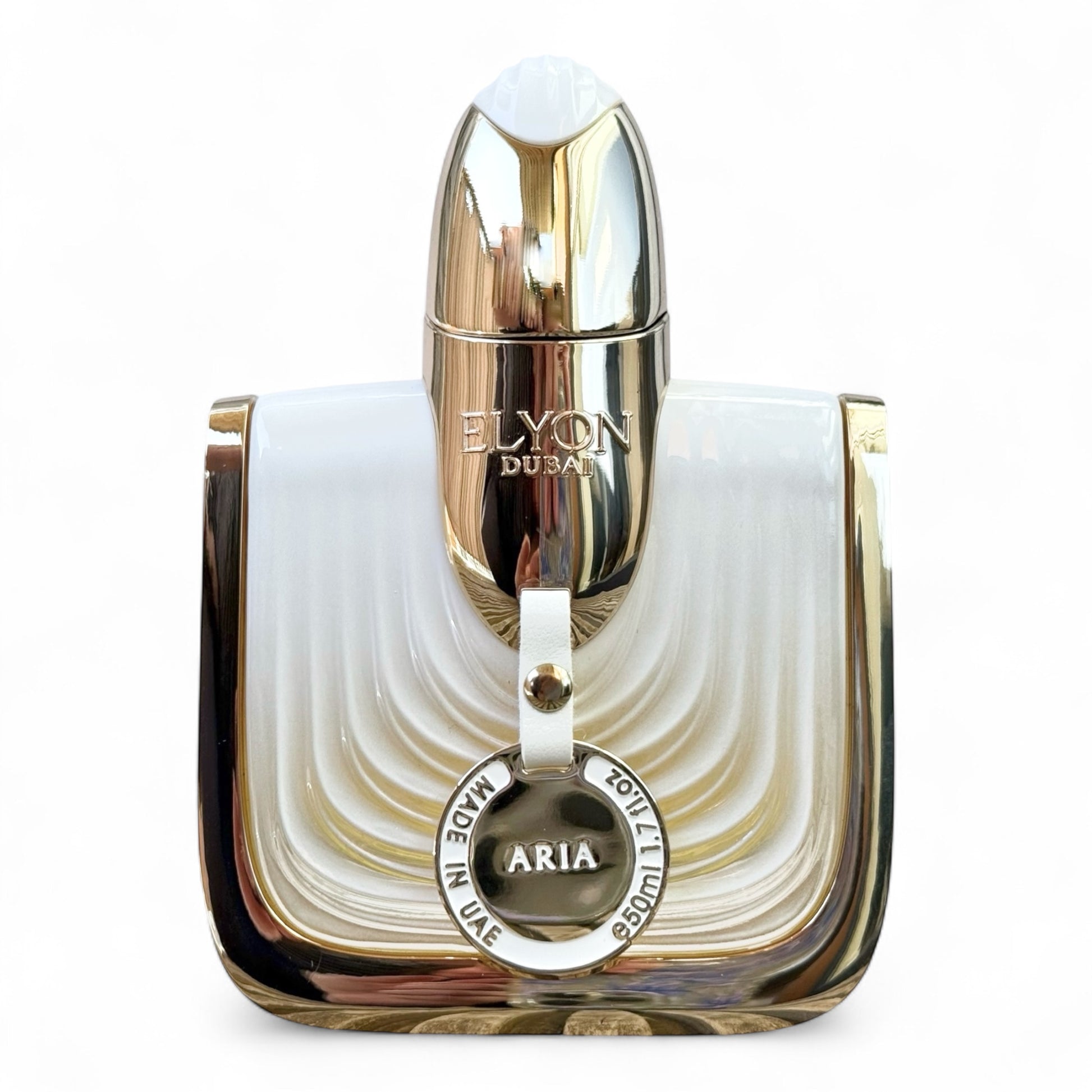 Alyon Aria fragrance sample – mysterious saffron, iris and ambergris in a sacred 50ml bottle