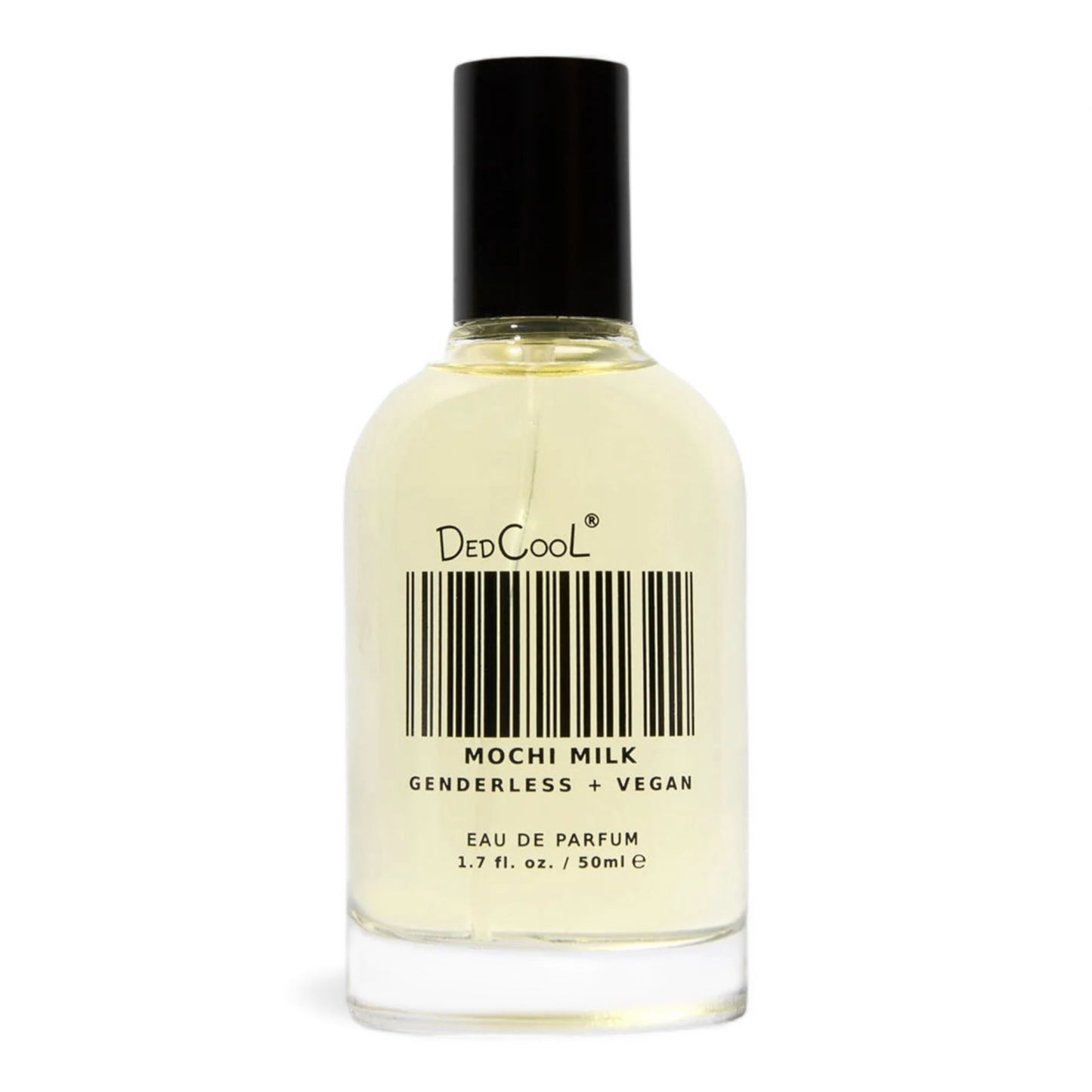 DedCool Mochi Milk fragrance sample – retail bottle shown for decanting into 1ml–10ml samples.