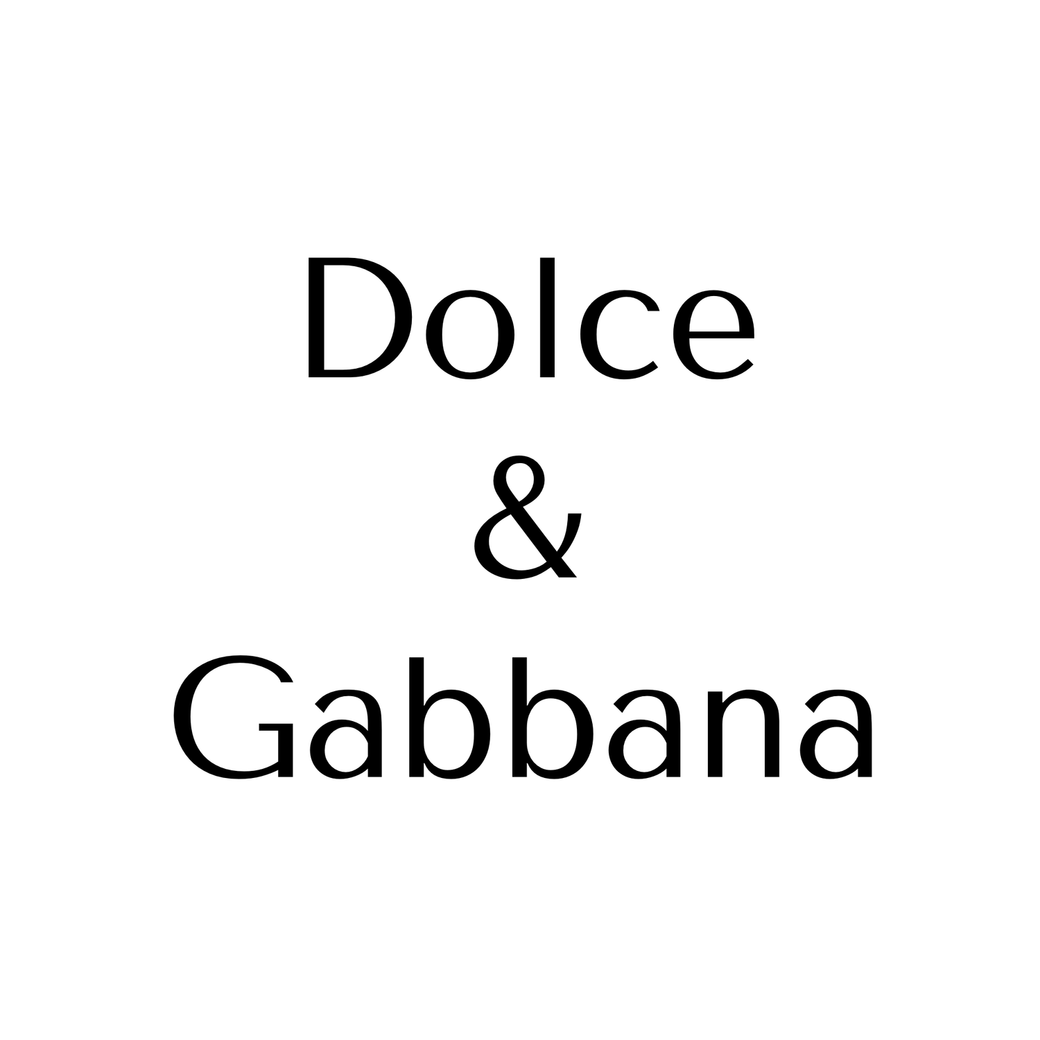 Dolce & Gabbana