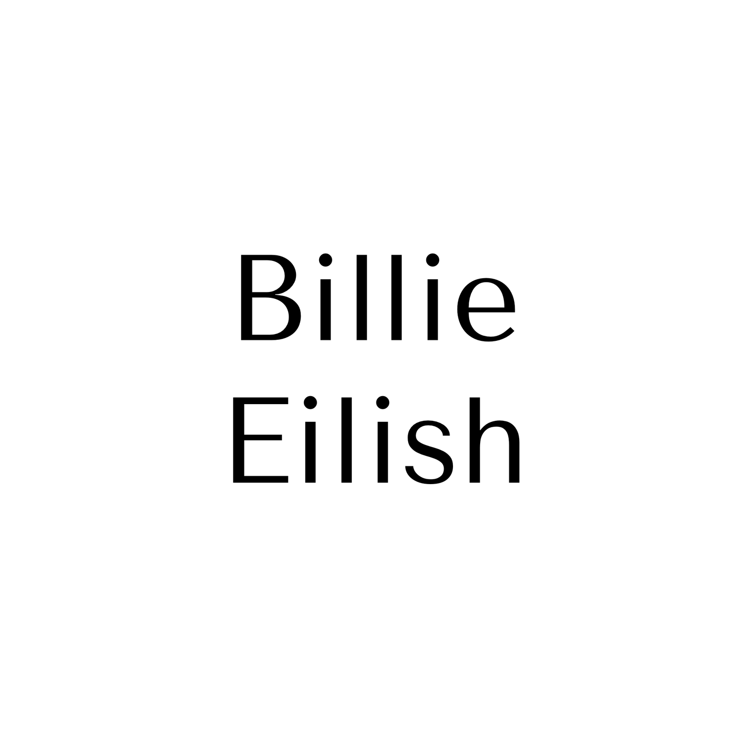 Billie Eilish