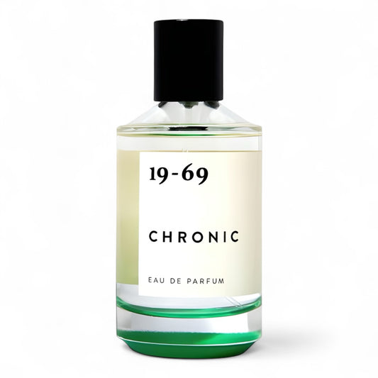 19-69 Chronic fragrance sample – retail bottle shown for decanting into 1ml–10ml samples.