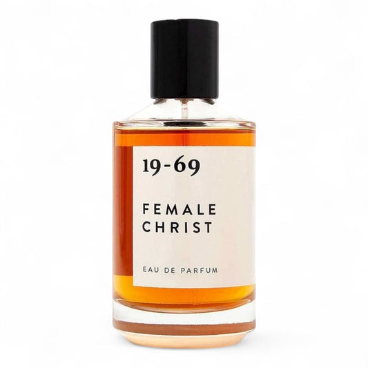 19-69 Female Christ fragrance sample – retail bottle shown for decanting into 1ml–10ml samples.