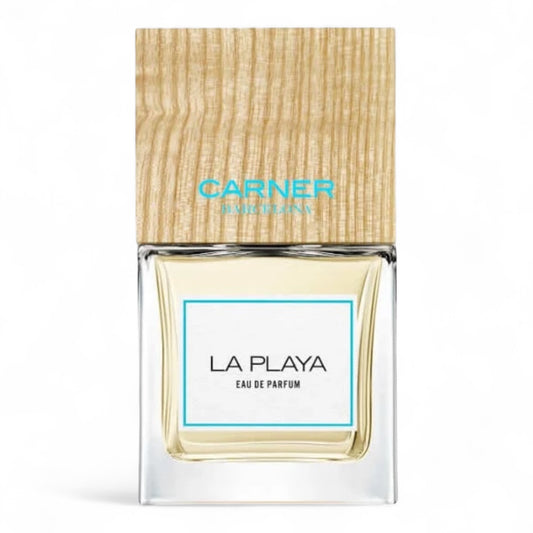 Carner Barcelona La Playa sample – fruity summer fragrance with coconut and pistachio notes.