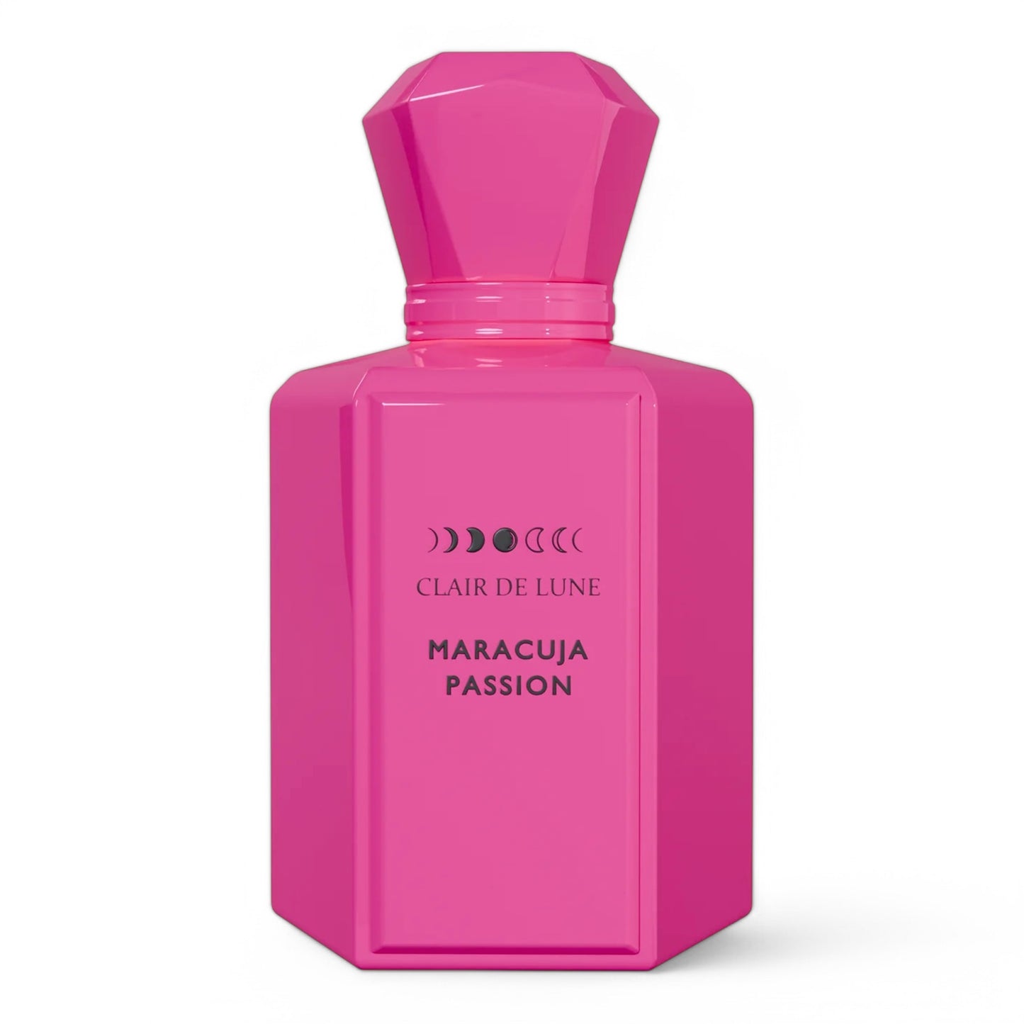 A decant of Clair de Lune maracuja Passion, a tropical extrait de parfum featuring passion fruit, citrus, jasmine, and warm vanilla, available in perfume samples