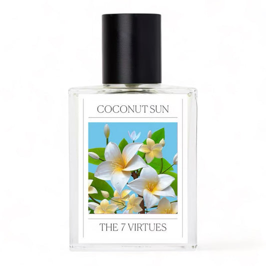 the 7 virtues coconut sun perfume sample