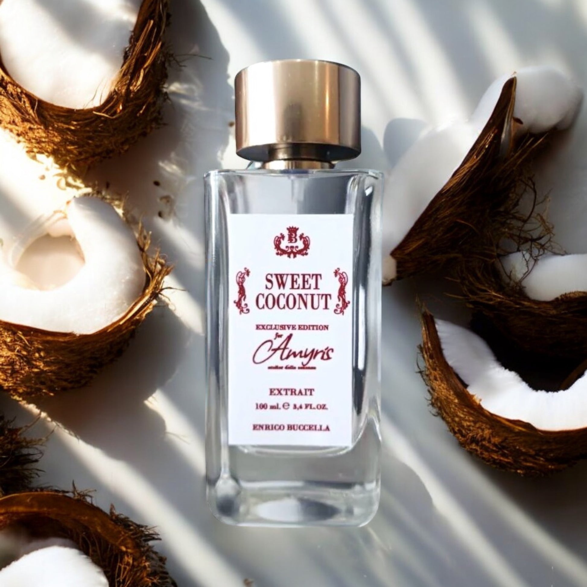enrico buccella cerchi nell'acqua sweet coconut fragrance sample travel size tester