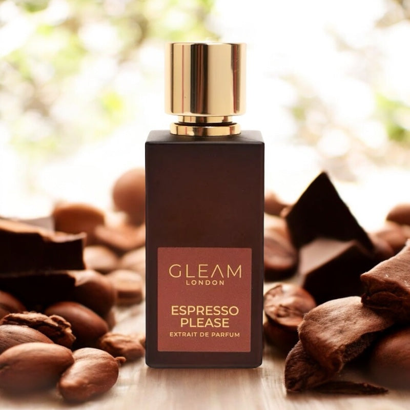 gleam espresso please fragrance sample travel size tester