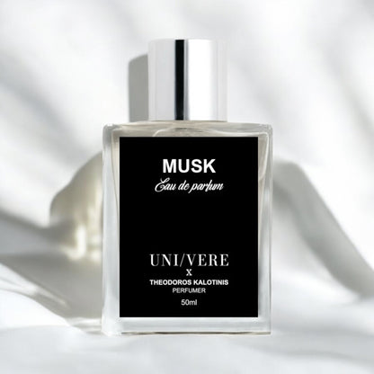 theodoros kalotinis uni/vere musk fragrance sample travel size tester