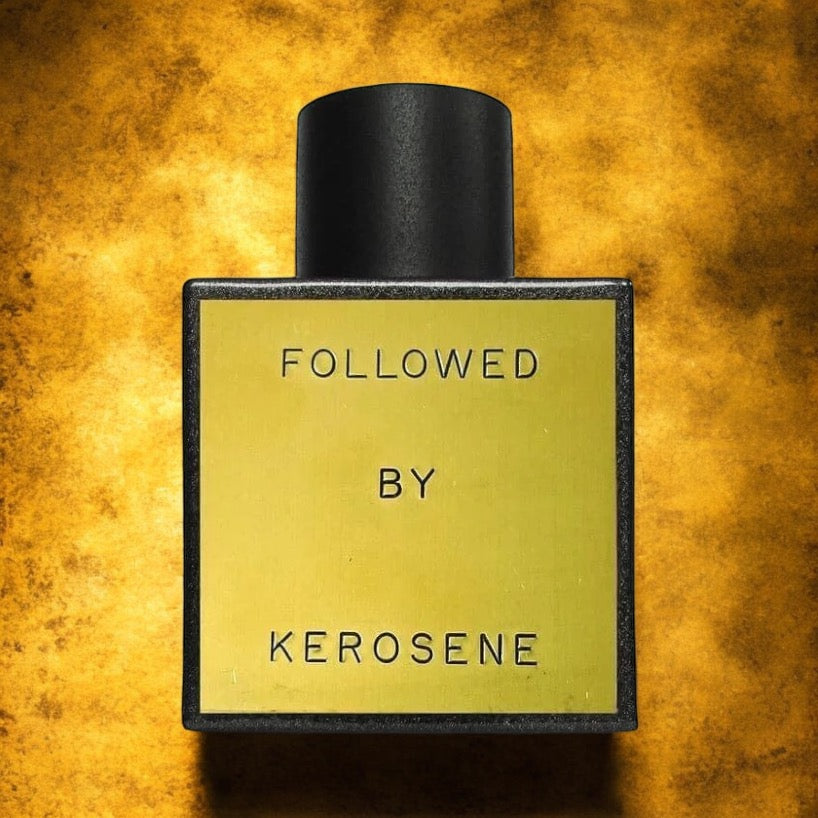 kerosene followed fragrance sample travel size tester