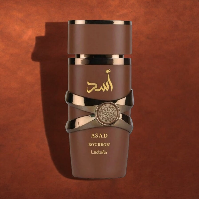 lattafa asad bourbon fragrance sample travel size tester