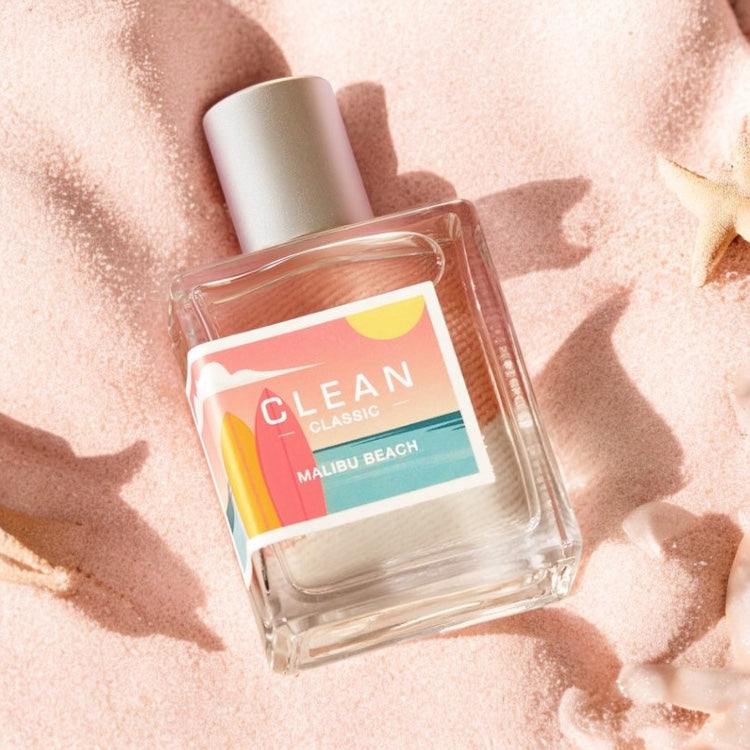clean classic malibu beach perfume sample travel size tester summer fragrance