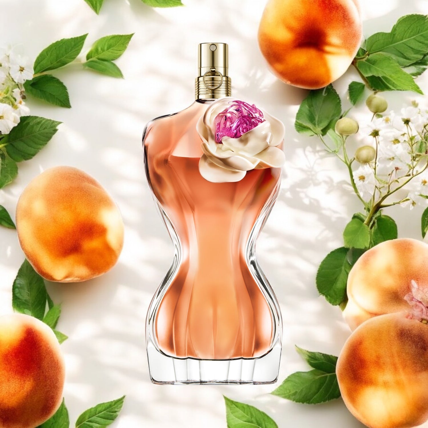 jean paul gaultier la belle flower edition perfume sample travel size tester fruity floral summer fragrance