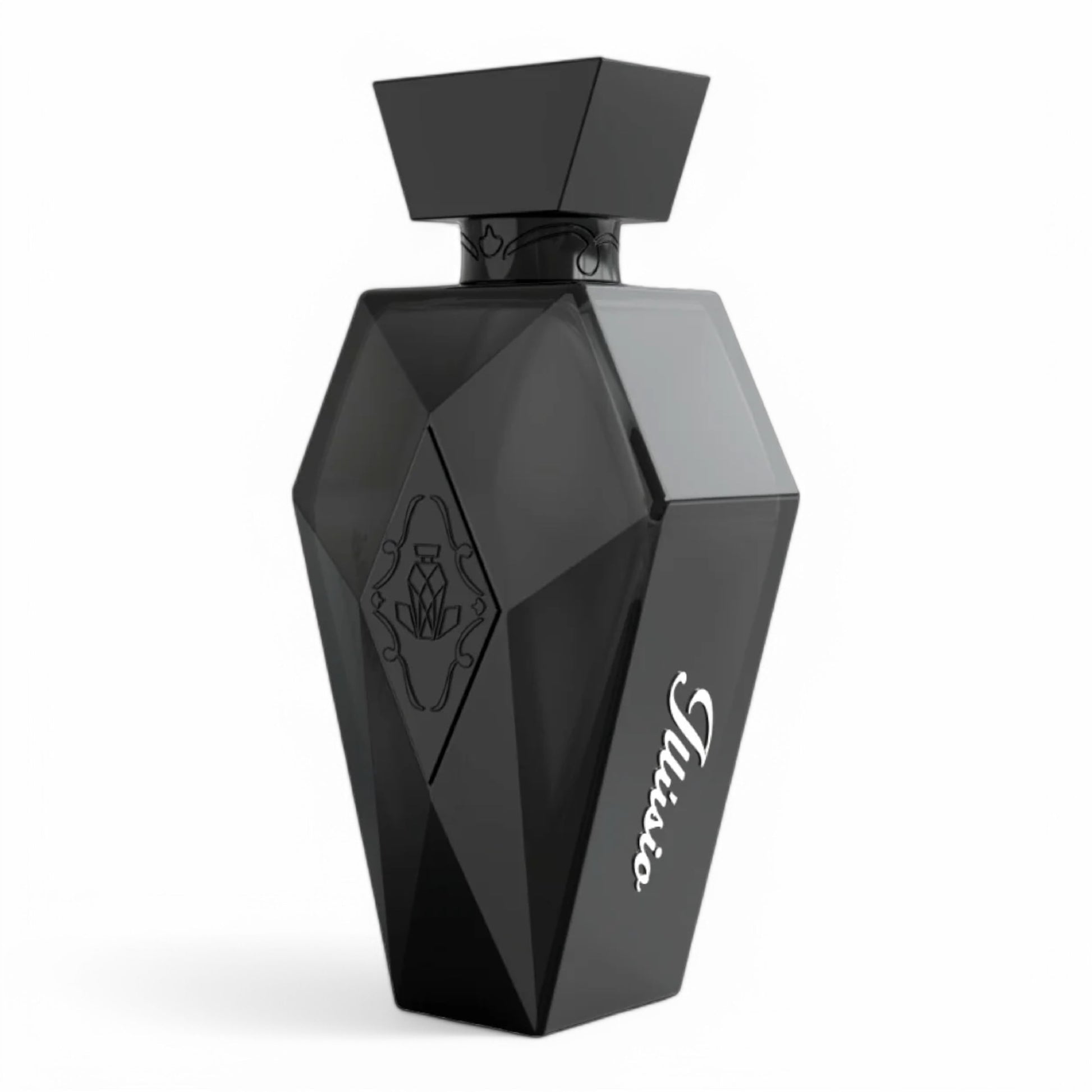 A decant of Parfums de Luxe Illúsio by Daniel Rene, a luminous floral-gourmand fragrance with orange blossom, vanilla cake, and musk, available in perfume samples