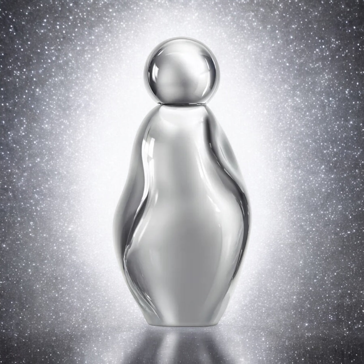 Close-up of a fragrance sample of Cosmic 2.0, highlighting its fruity, floral, and amber notes for a bright yet warm scent experience