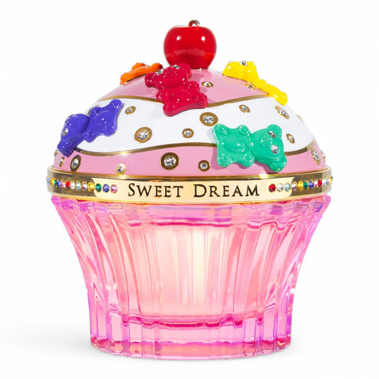 A decant of House of Sillage Sweet Dream, a fruity floral fragrance with peach nectar, rum, and amber woods, available in perfume samples.