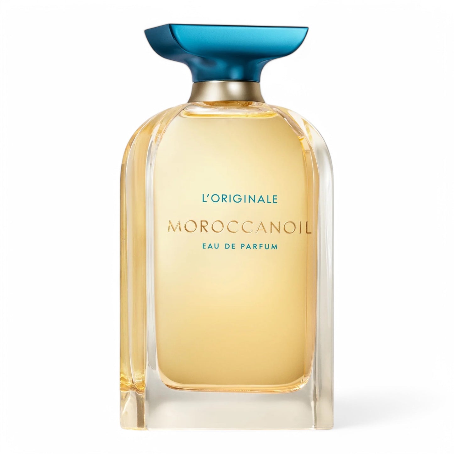 A decant of Moroccanoil L’Originale, a Mediterranean-inspired fragrance with camellia, vanilla, and amber, available in perfume samples.