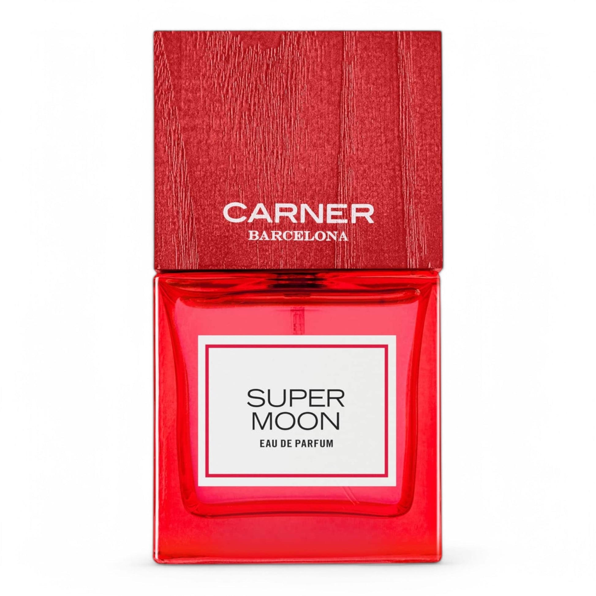 A decant of Carner Barcelona Super Moon, a fruity aromatic fragrance with mandarin, jasmine, and patchouli, available in perfume samples.