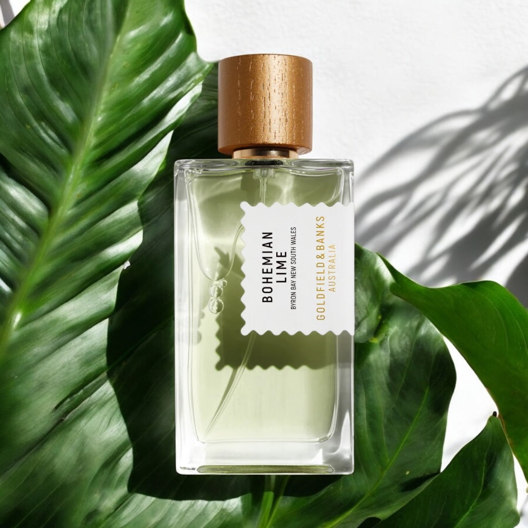 Bohemian Lime sample with notes of tropical lime and woods, ideal for discovering Australian perfumery through citrusy, aromatic fragrance decants.