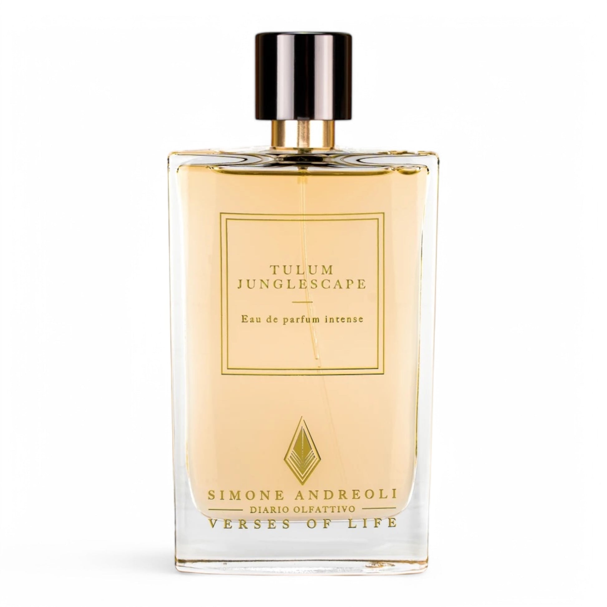 A decant of Simone Andreoli Tulum Junglescape, a tropical citrus-floral fragrance with lime, tiaré, and precious woods, available in perfume samples.