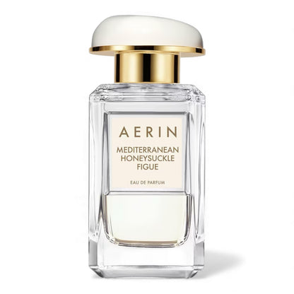Aerin Mediterranean Honeysuckle Figue fragrance sample – retail bottle shown for decanting into 1ml–10ml perfume samples.