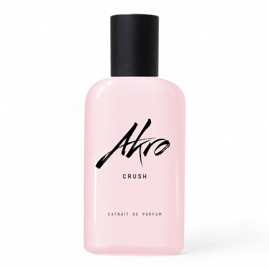 Akro Crush fragrance sample – retail bottle shown for decanting into 1ml–10ml samples