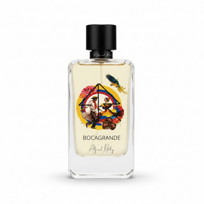 Alfred Ritchy Bocagrande perfume bottle on white background