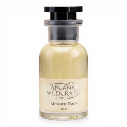 Arcana Wildcraft Unicorn Horn perfume bottle on white background