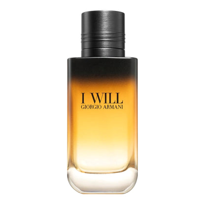 Armani I Will Eau de Parfum bottle on white background
