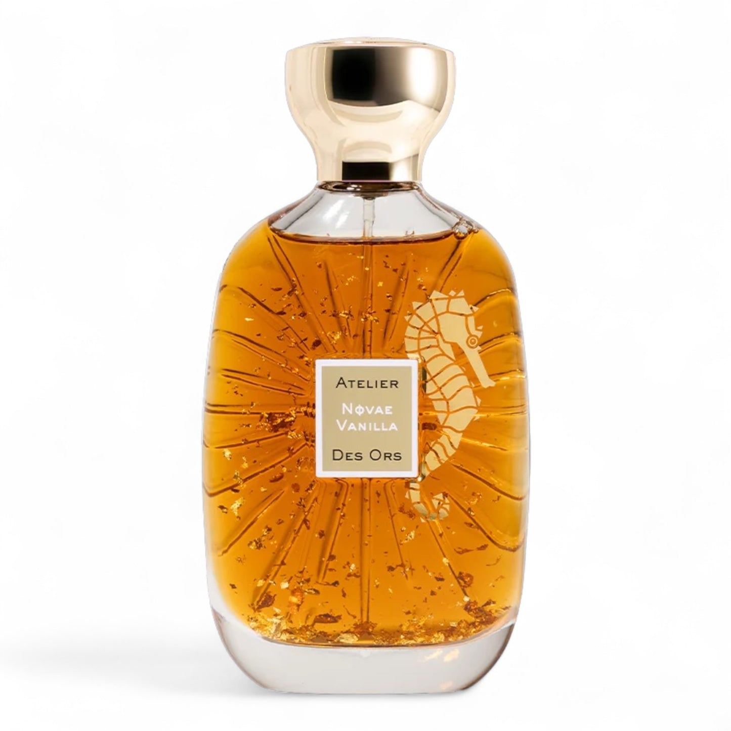 Atelier des Ors Novae Vanilla fragrance sample – retail bottle shown for decanting into 1ml–10ml samples.