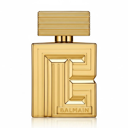 Balmain Destin de Balmain Parfum bottle on white background