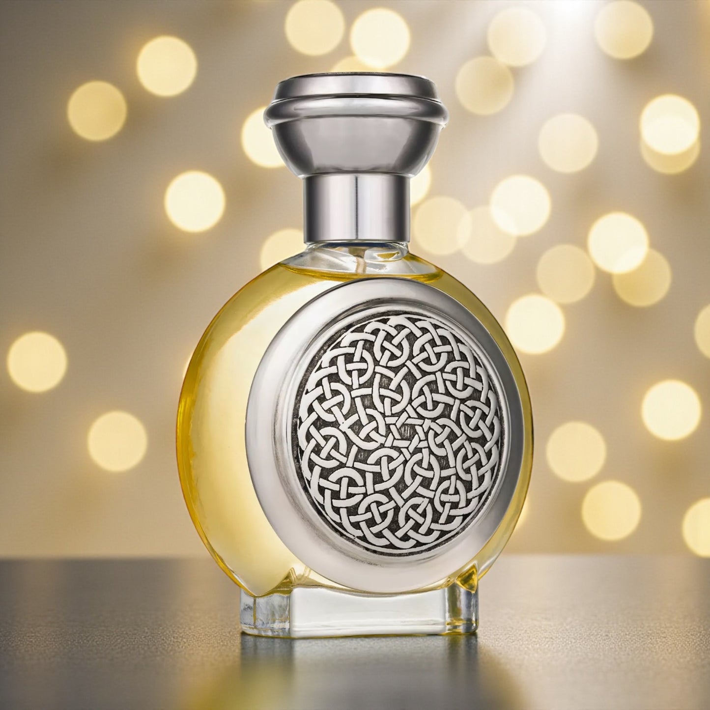 Boadicea the Victorious Bodacious perfume styled in a rich, evening setting