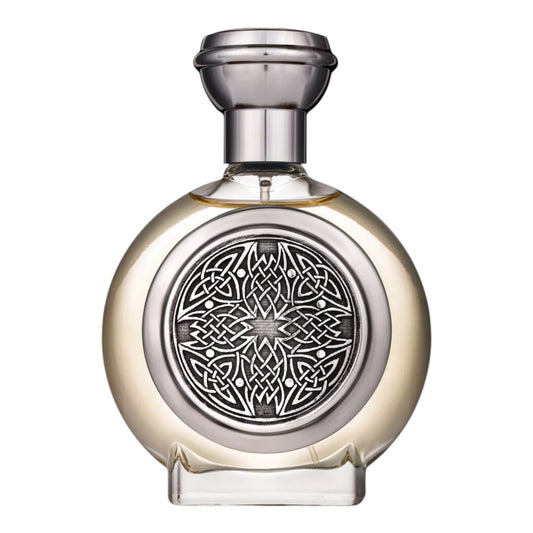 Boadicea the Victorious Glorious perfume bottle on white background