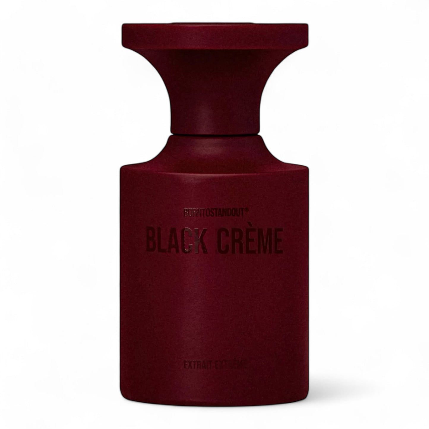 BORNTOSTANDOUT Black Crème fragrance sample – retail bottle shown for decanting into 1ml–10ml samples