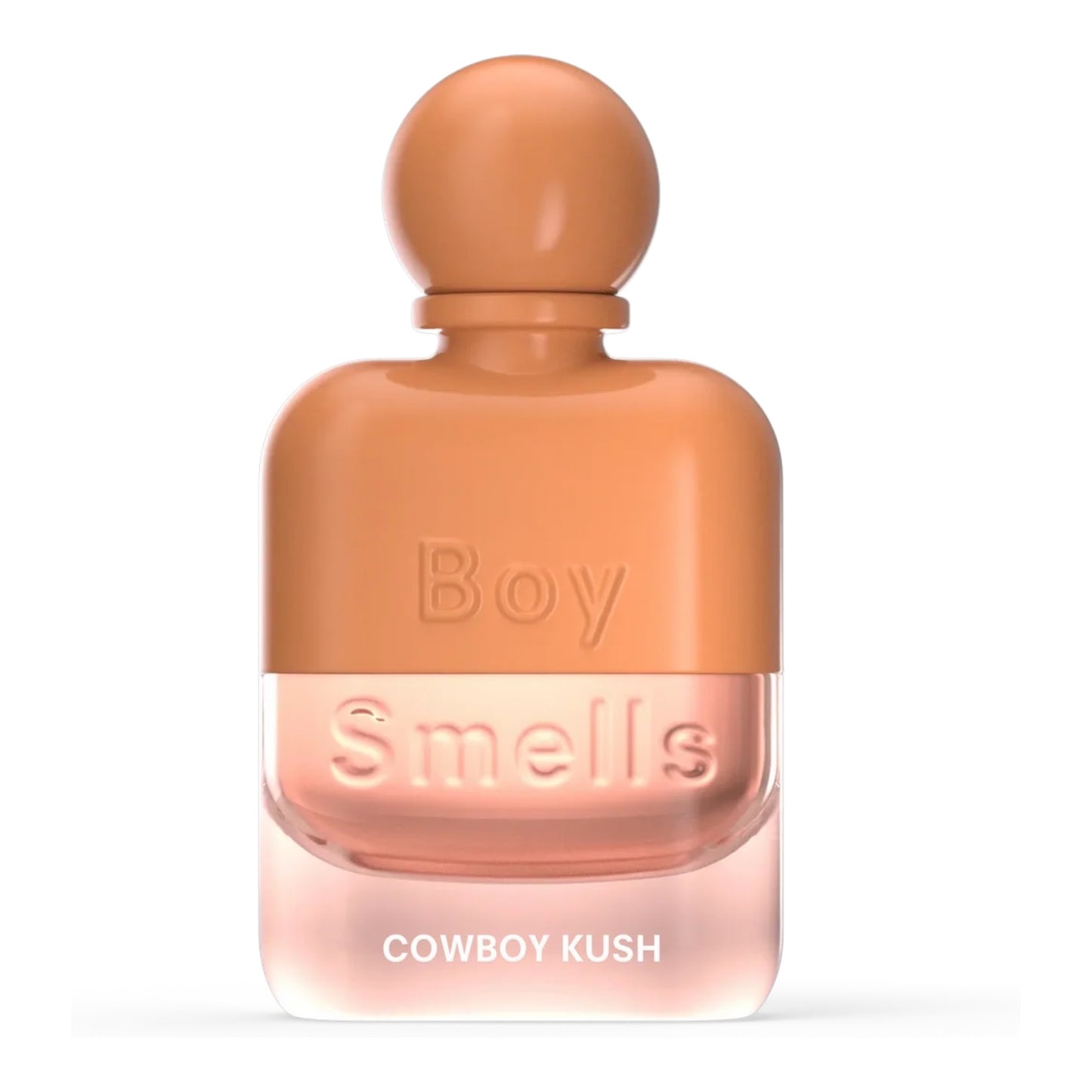 Boy Smells Cowboy Kush perfume bottle on white background