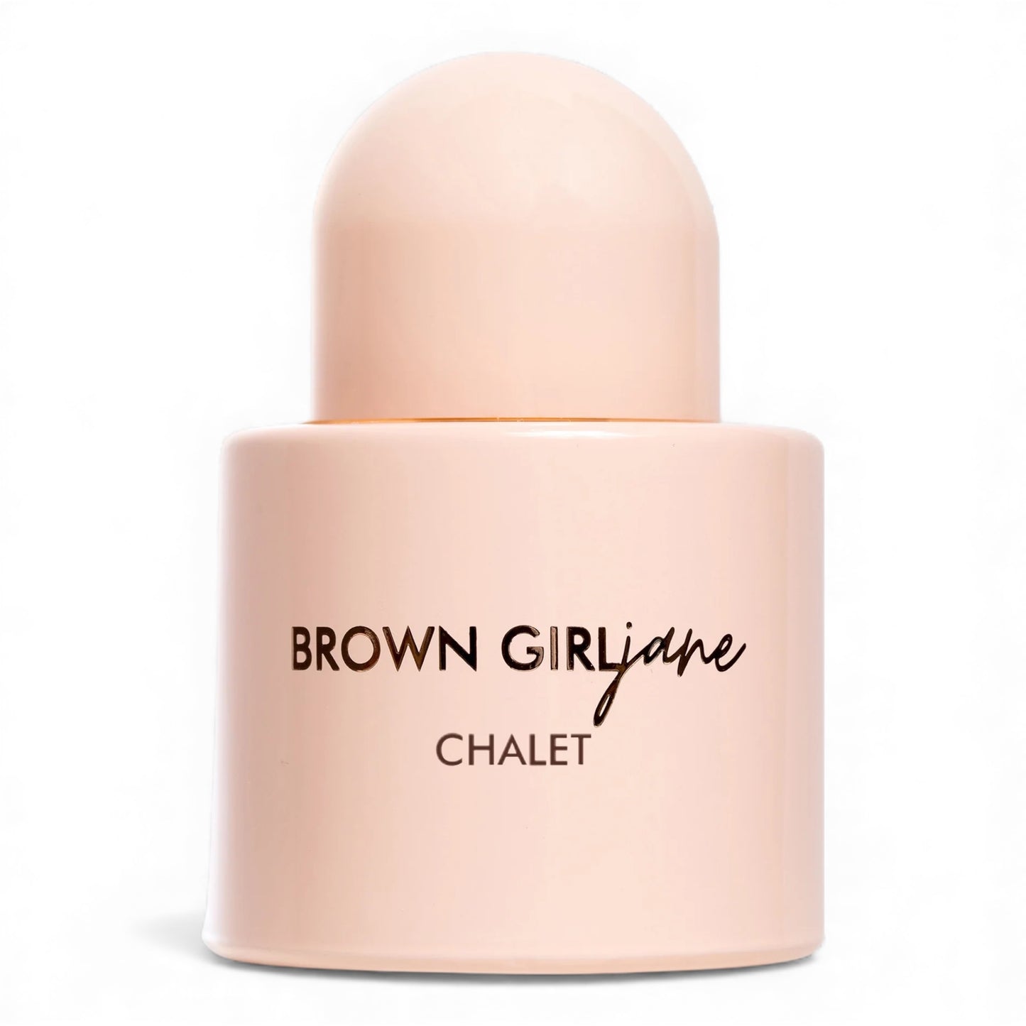 Brown Girl Jane Chalet fragrance sample – retail bottle shown for decanting into 1ml–10ml samples.