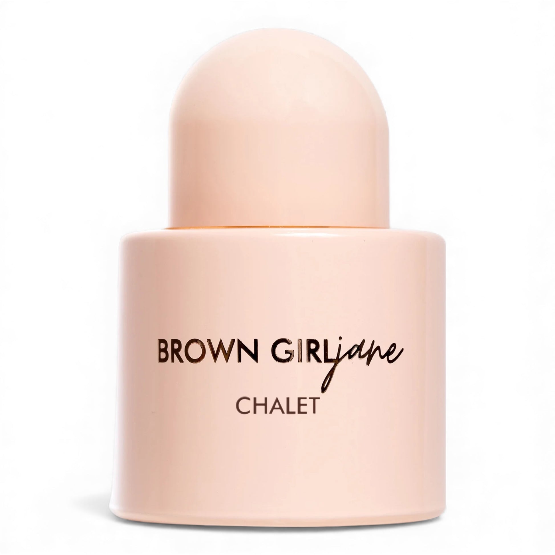 Brown Girl Jane Chalet fragrance sample – retail bottle shown for decanting into 1ml–10ml samples.