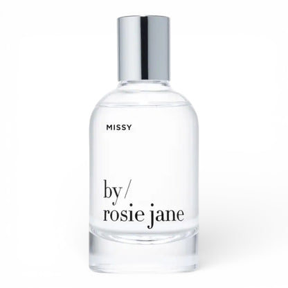 By Rosie Jane Missy perfume bottle on white background