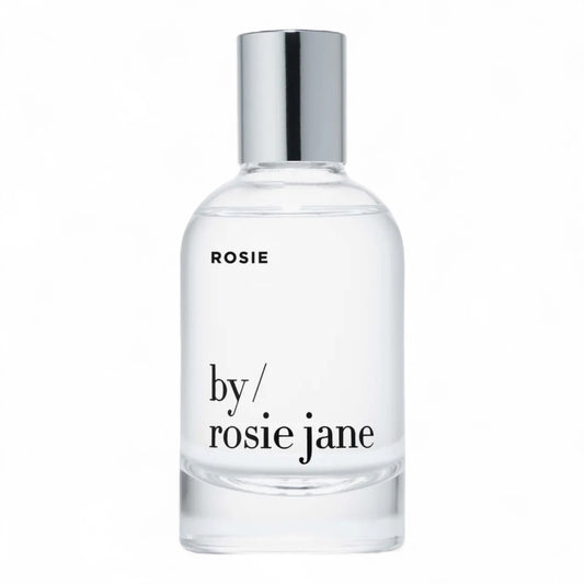 By Rosie Jane Rosie fragrance sample – retail bottle shown for decanting into 1ml–10ml samples.