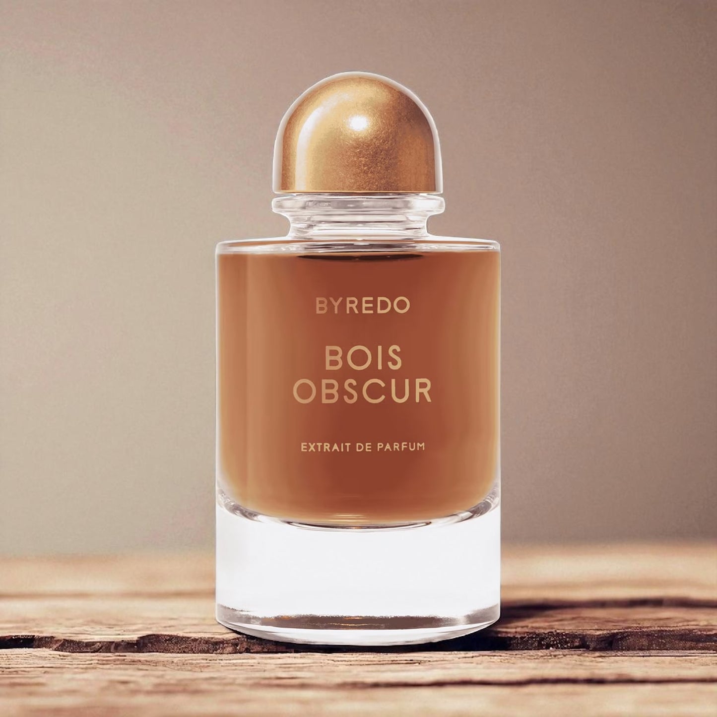 Byredo Bois Obscur perfume sample – smoky oud, saffron and white florals evoking the mystery of night.