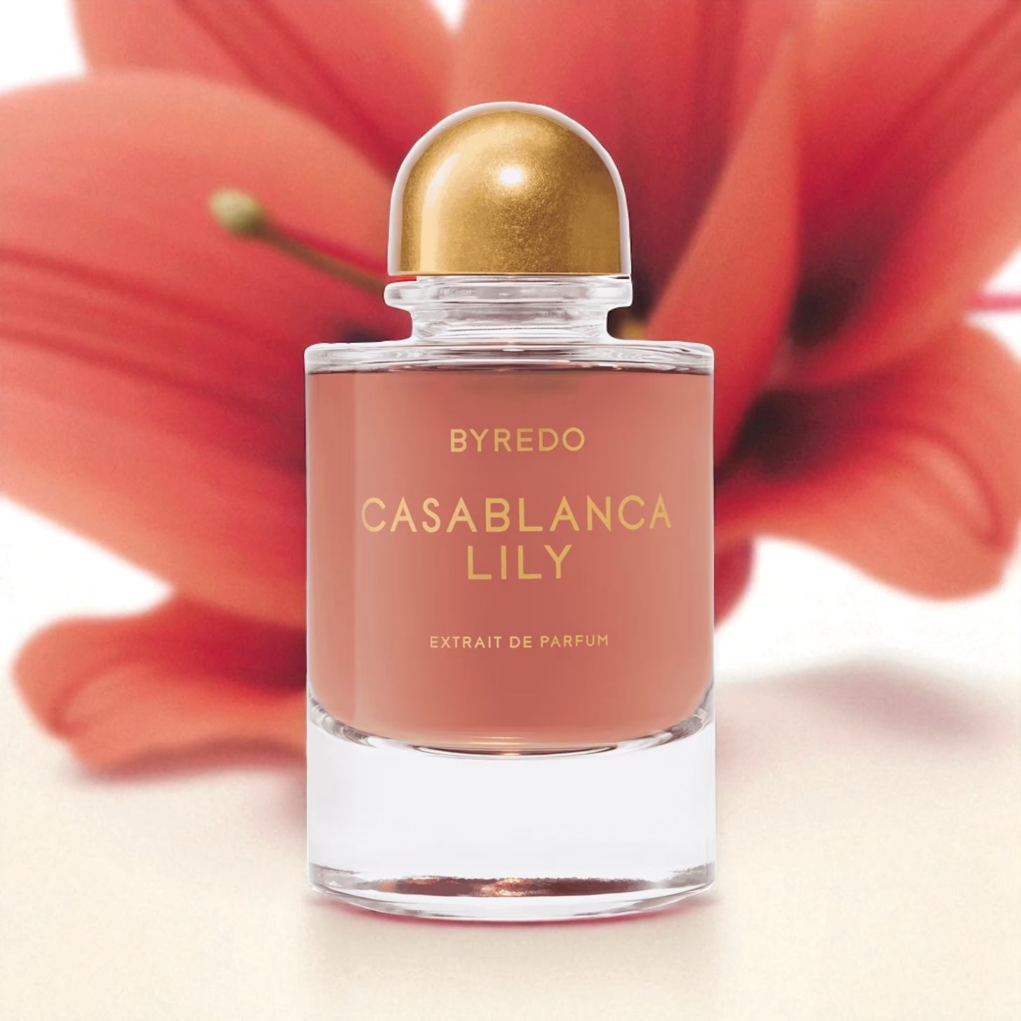 Byredo Casablanca Lily perfume sample – floral fragrance with plum, tuberose and honey.