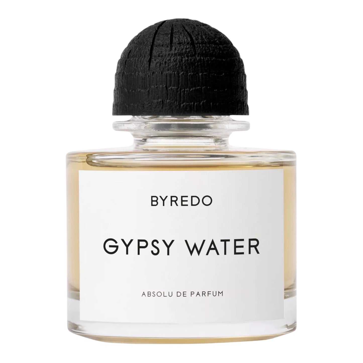 Byredo Gypsy Water Absolu de Parfum perfume bottle on white background