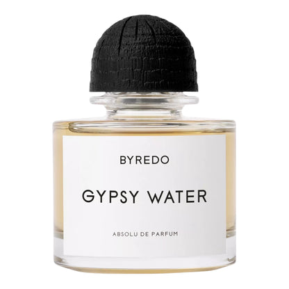 Byredo Gypsy Water Absolu de Parfum perfume bottle on white background