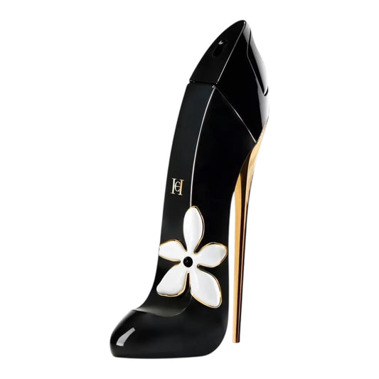 Carolina Herrera Good Girl Jasmine Absolute perfume bottle on white background