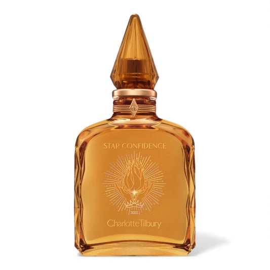 Charlotte Tilbury Star Confidence fragrance sample – retail bottle shown for decanting into 1ml–10ml samples.