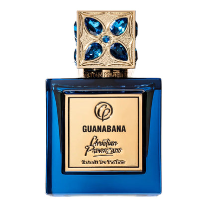 Christian Provenzano Guanabana perfume bottle on white background