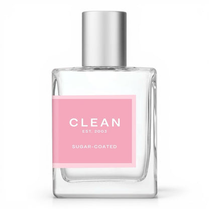 Clean Classic Sugar-Coated perfume bottle on white background