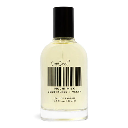 DedCool Mochi Milk fragrance sample – retail bottle shown for decanting into 1ml–10ml samples.