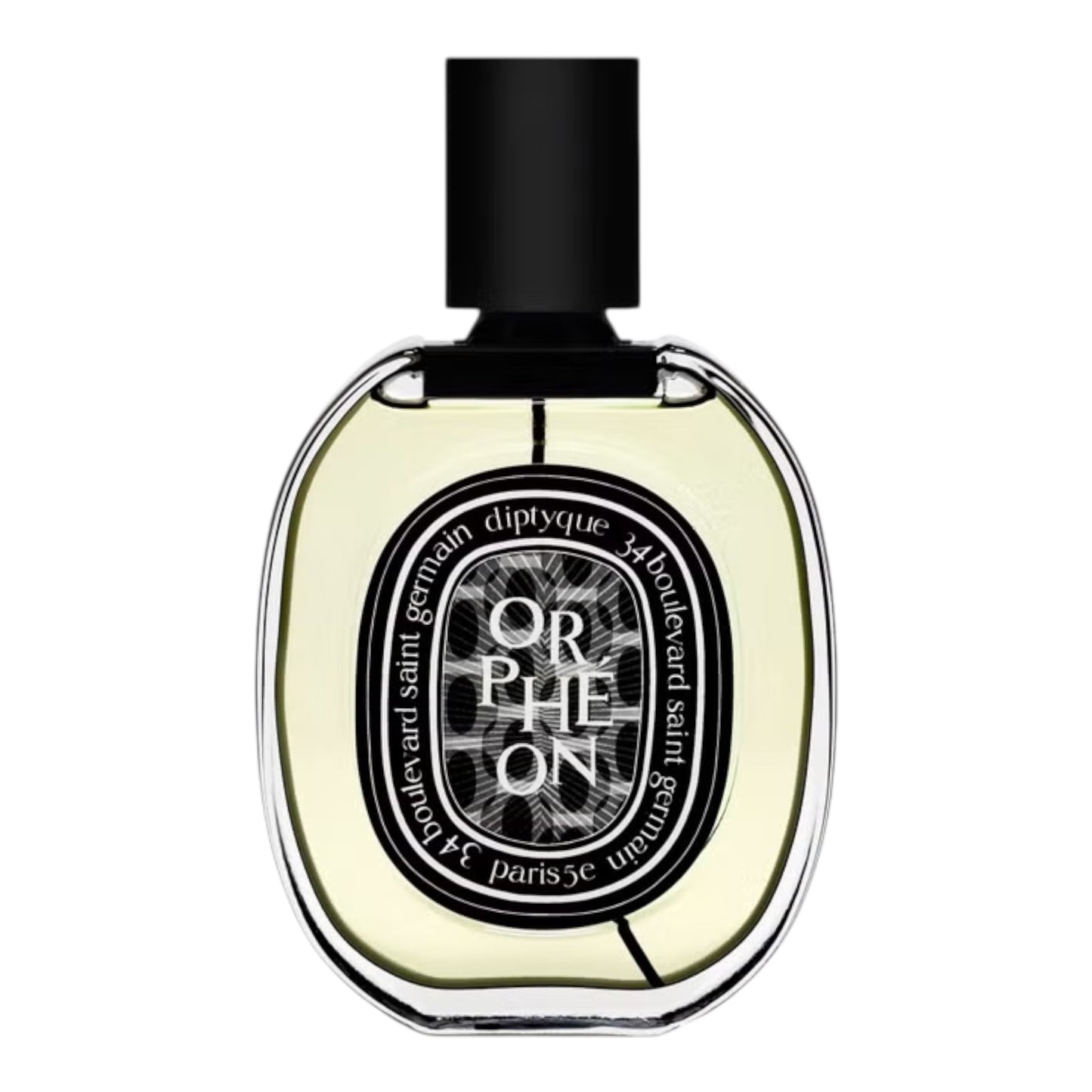 Diptyque Orphéon perfume bottle on white background