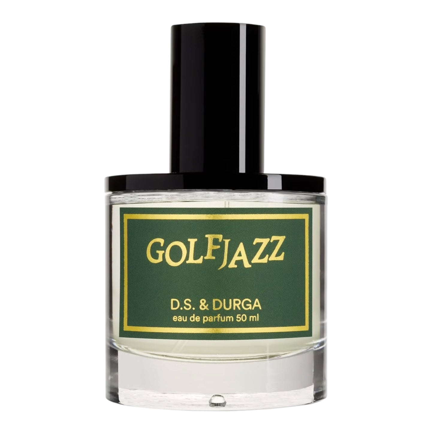 DS & Durga Golfjazz perfume bottle on white background
